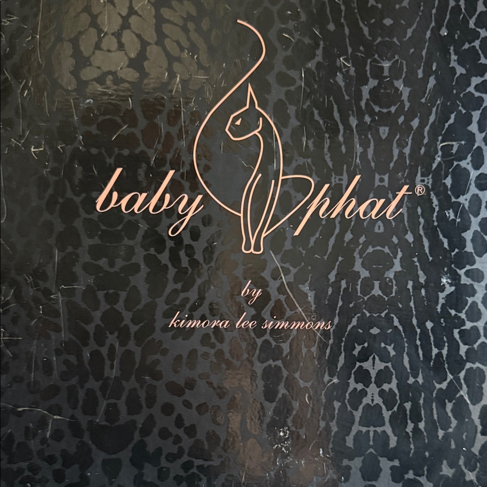 Baby Phat Gold and Black Heels - Picture 2 of 5